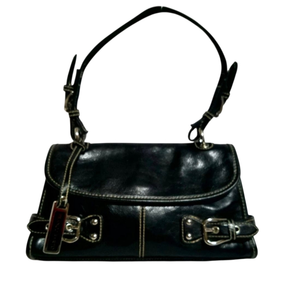 Franco Sarto Black Purse (B6) - Picture 3 of 11